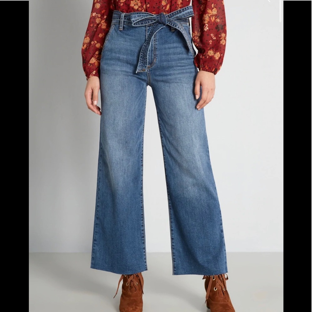 Modcloth Wide Leg Jeans